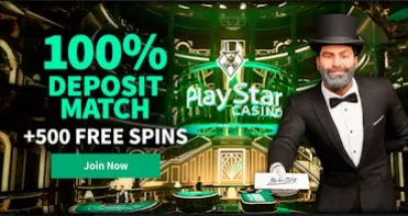Join PlayStar to get welcome bonus